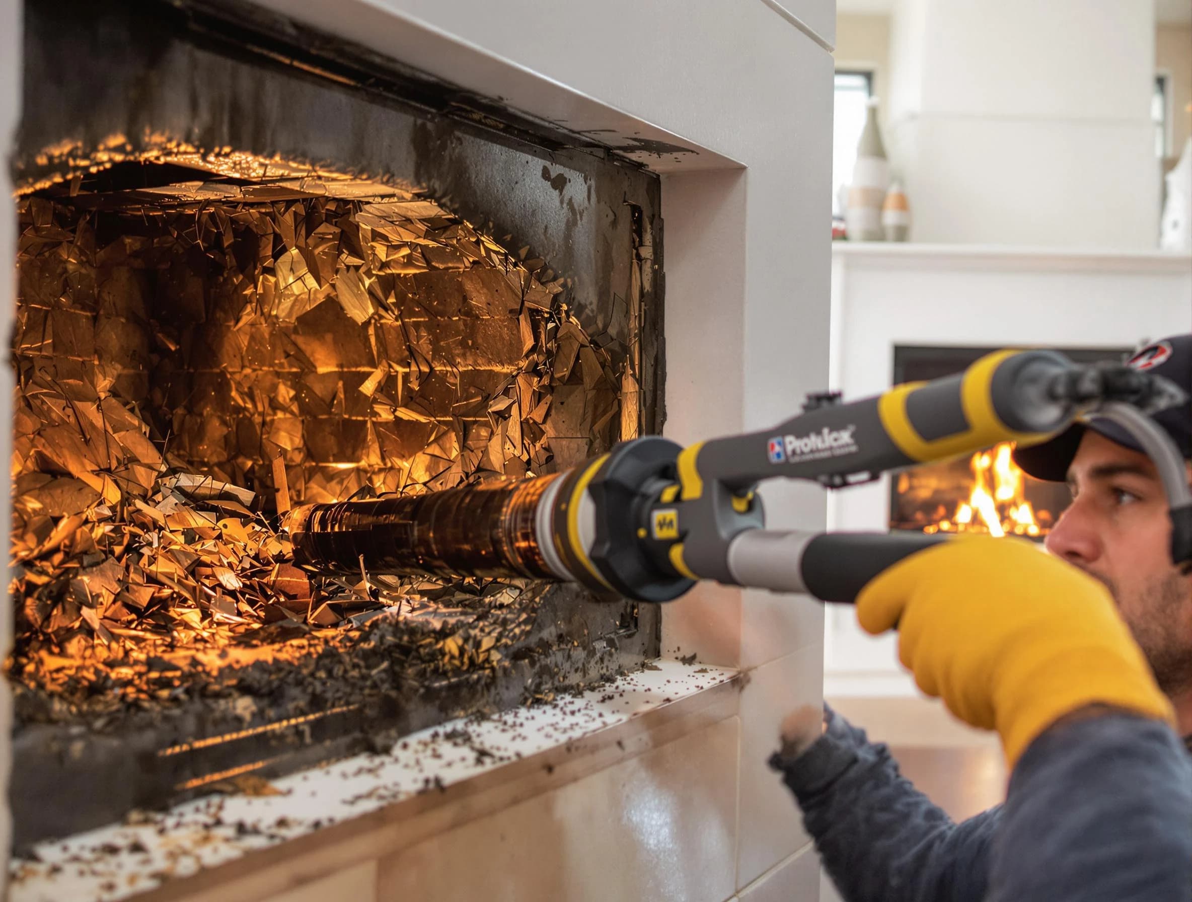 Professional chimney cleaning by East Brunswick Chimney Sweep in East Brunswick, NJ